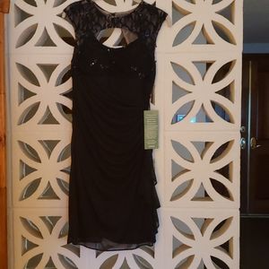 Sequin Navy Blue Dress